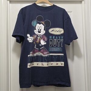 VTG Mickey Unlimited Jerry Leigh Hip Hop Mickey‎ Mouse Shirt Men's L
